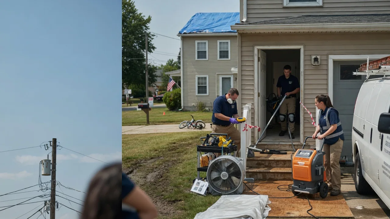 Water Damage Repair in Aubrey, AR near me